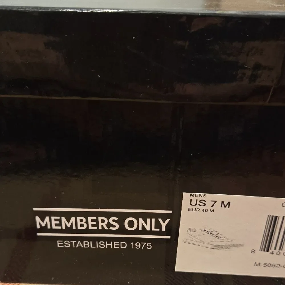 Members Only Men's Retro Low Top Court Casual Sneakers Shoes